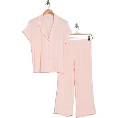 Nordstrom Rack Tranquility Cropped Pajamas In Pink