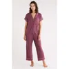 Nordstrom Rack Tranquility Cropped Pajamas In Purple