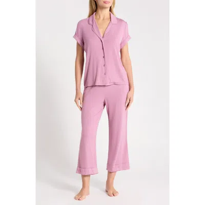 Nordstrom Rack Tranquility Cropped Pajamas In Pink