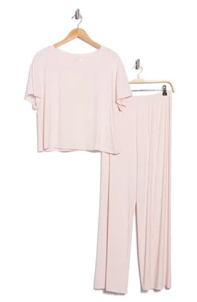 Nordstrom Rack Tranquility Easy T-shirt Pajamas In Pink