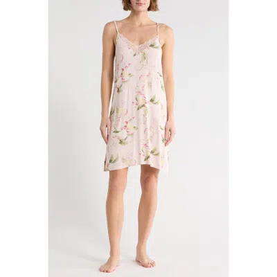Nordstrom Rack Tranquility Lace Trim Chemise In Multi