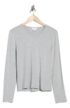 Nordstrom Rack Tranquility Long Sleeve Jersey T-shirt In Gray