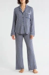 Nordstrom Rack Tranquility Long Sleeve Shirt & Pants Pajamas In Blue