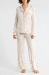 Nordstrom Rack Tranquility Long Sleeve Shirt & Pants Pajamas In White