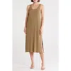 Nordstrom Rack Tranquility Rib Tank Nightgown In Green