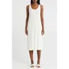 Nordstrom Rack Tranquility Rib Tank Nightgown In White