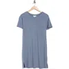 Nordstrom Rack Tranquility Short Sleeve Nightshirt In Blue
