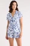 Nordstrom Rack Tranquility Shortie Pajamas In Blue
