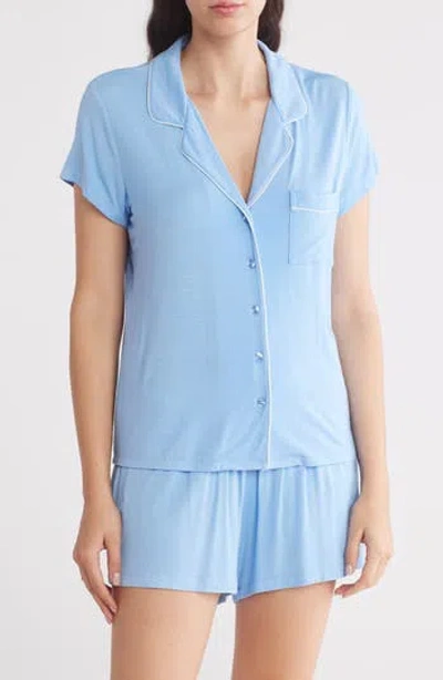 Nordstrom Rack Tranquility Shortie Pajamas In Blue Azurine