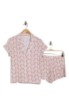 Nordstrom Rack Tranquility Shortie Pajamas In Brown