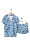 Nordstrom Rack Tranquility Shortie Pajamas In Multi