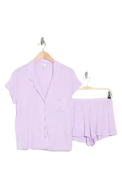 Nordstrom Rack Tranquility Shortie Pajamas In Purple