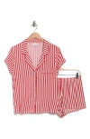 Nordstrom Rack Tranquility Shortie Pajamas In Red