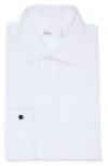 Nordstrom Rack Trim Fit Cotton Tuxedo Shirt In White
