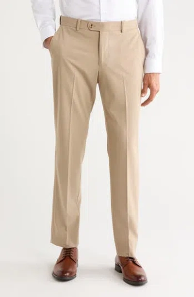 Nordstrom Rack Trim Fit Suit Separates Trousers In Gold