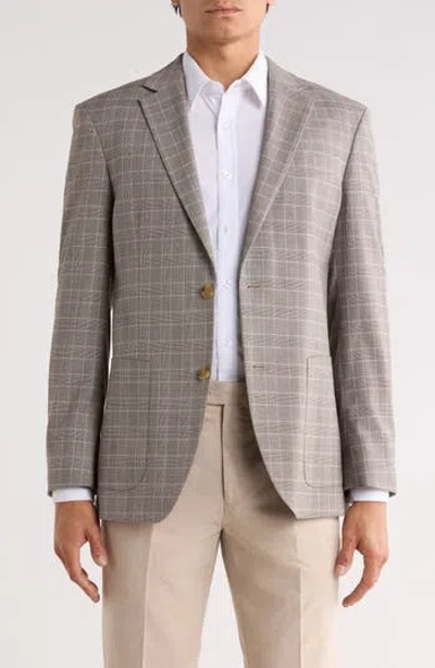 Nordstrom Rack Trim Fit Twill Sport Coat In Gray