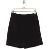 Nordstrom Rack Trouser Shorts In Black