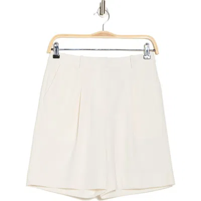 Nordstrom Rack Trouser Shorts In Ivory Tofu