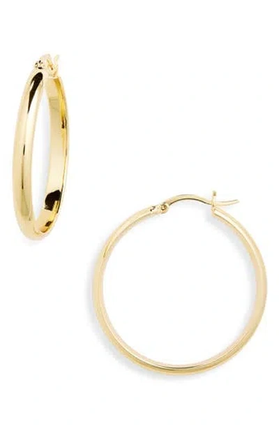 Nordstrom Rack Tube Hoop Earrings In Gold