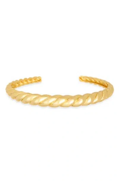 Nordstrom Rack Twist Cuff Bracelet In Gold
