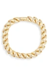 Nordstrom Rack Twist Metal Link Bracelet In Gold