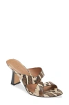 Nordstrom Rack Twist Sandal In Tan Multi Snake