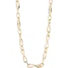 Nordstrom Rack Twisted Chain Necklace In Gold