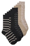 Nordstrom Rack Ultrasoft 5-pack Assorted Dress Socks In Multi