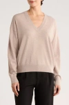 Nordstrom Rack V-neck Pullover Sweater In Nude