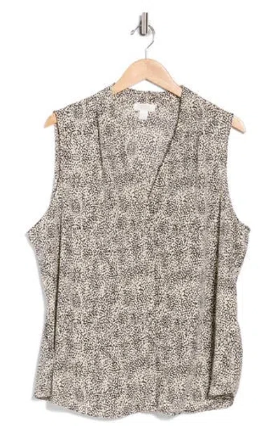Nordstrom Rack V-neck Shell In Gray