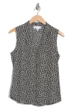 Nordstrom Rack V-neck Sleeveless Woven Shell Top