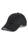 Nordstrom Rack Waxed Canvas Baseball Cap In Gold