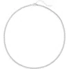 Nordstrom Rack Wheat Chain Necklace In Silver