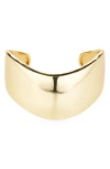 Nordstrom Rack Wide Cuff Bracelet In Gold