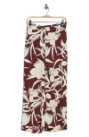 Nordstrom Rack Wide Leg Crop Pants In Brown