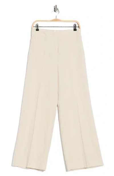 Nordstrom Rack Wide Leg Linen Blend Pants In Brown