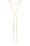 Nordstrom Rack Y-drop Necklace In Gold