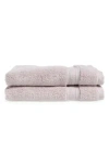 Nordstrom Rack Zero Twist 2-pack Cotton Hand Towels In Pink