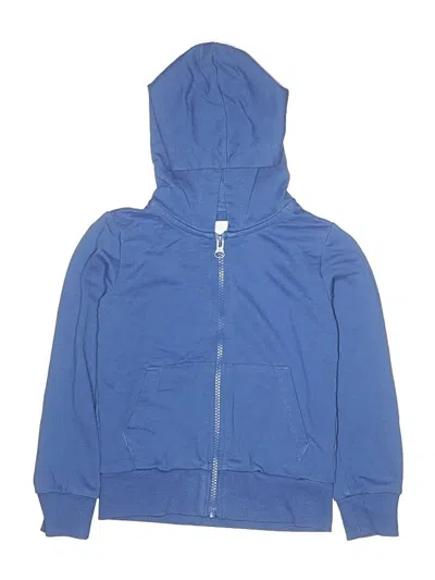 Pre-owned Nordstrom Rack Kids' Zip Up Hoodie In Blue