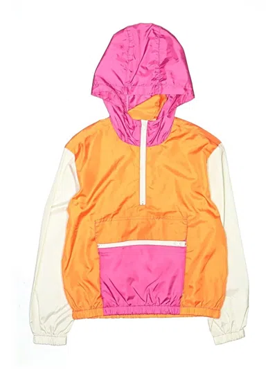 Pre-owned Nordstrom Kids' Raincoat In Orange