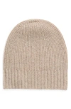 Nordstrom Recycled Cashmere Blend Beanie In Beige Bliss