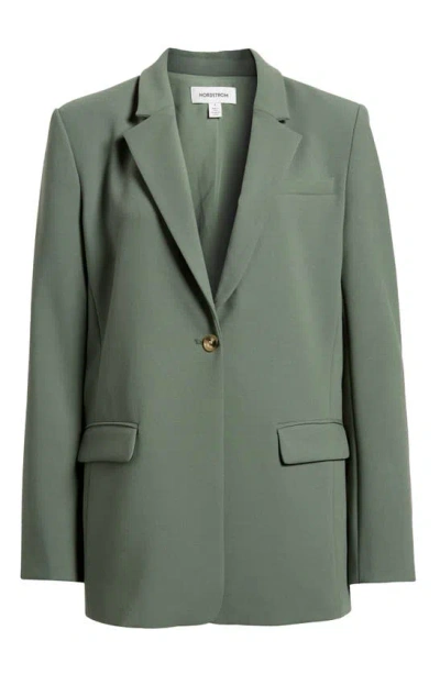 Nordstrom Relaxed Fit Blazer In Green Duck