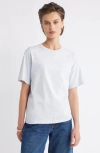 Nordstrom Relaxed Fit Pima Cotton Crewneck T-shirt In White