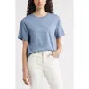 Nordstrom Relaxed Fit Pima Cotton Crewneck T-shirt In Blue