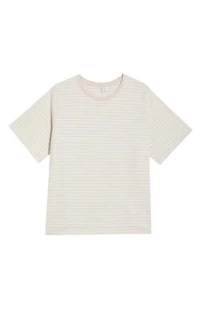 Nordstrom Relaxed Fit Pima Cotton Crewneck T-shirt In Neutral