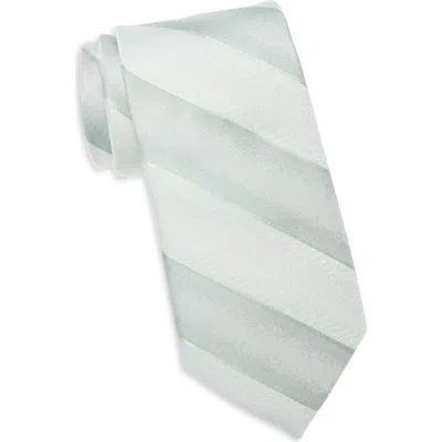 Nordstrom Revelle Stripe Silk Jacquard Tie In Green