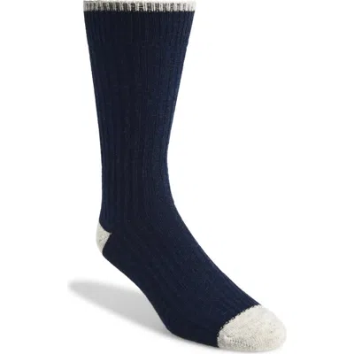 Nordstrom Rib Crew Socks In Blue