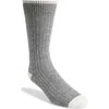 Nordstrom Rib Crew Socks In Gray