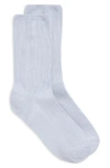 Nordstrom Rib Crew Socks In Yellow