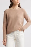 Nordstrom Rib Organic Cotton & Merino Wool Sweater